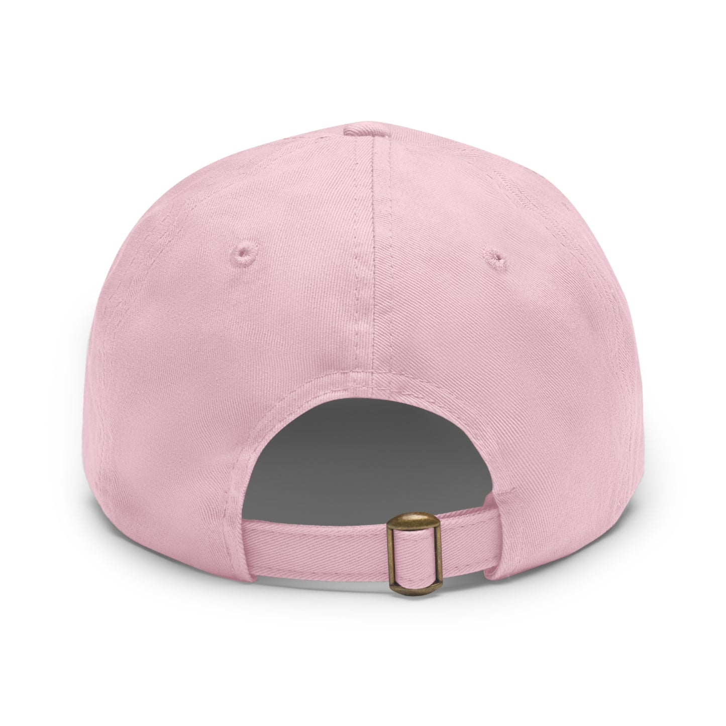 Baddie Hat Strapback with Leather Patch