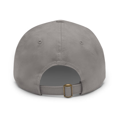 Baddie Hat Strapback with Leather Patch