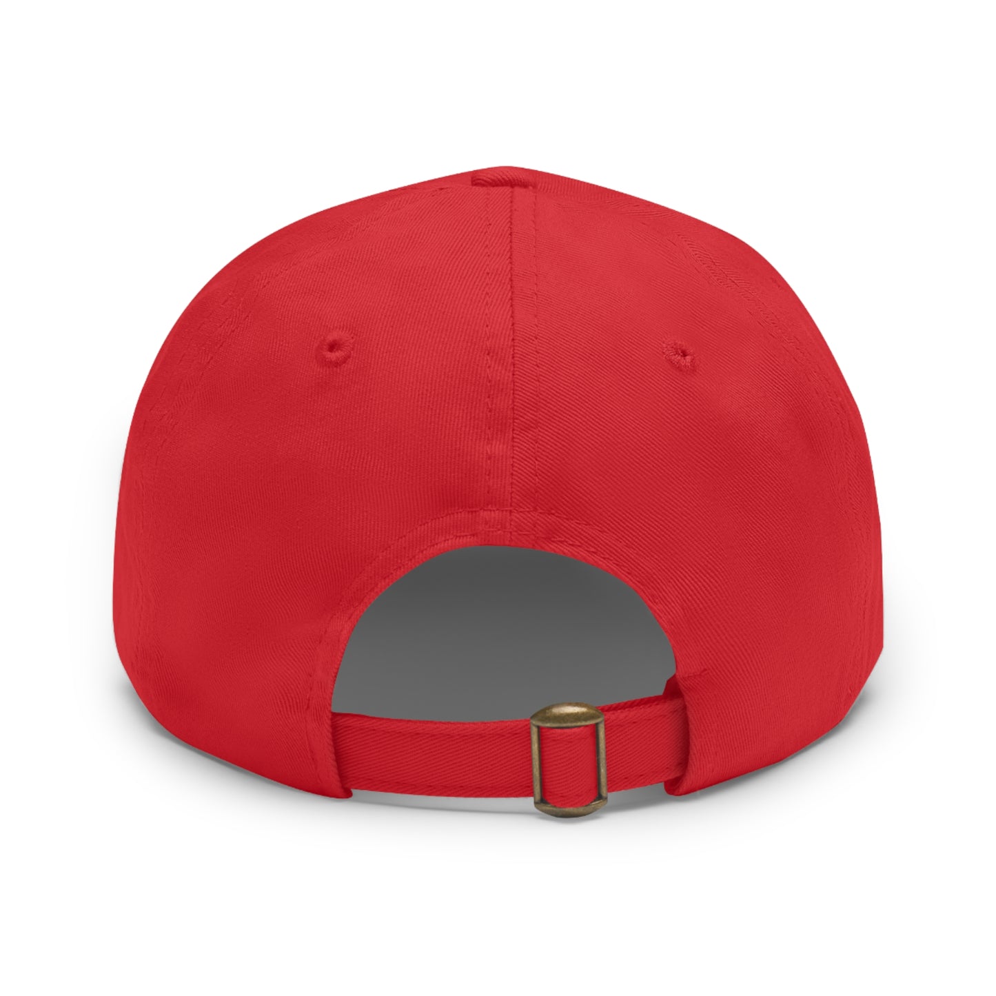 Baddie Hat Strapback with Leather Patch