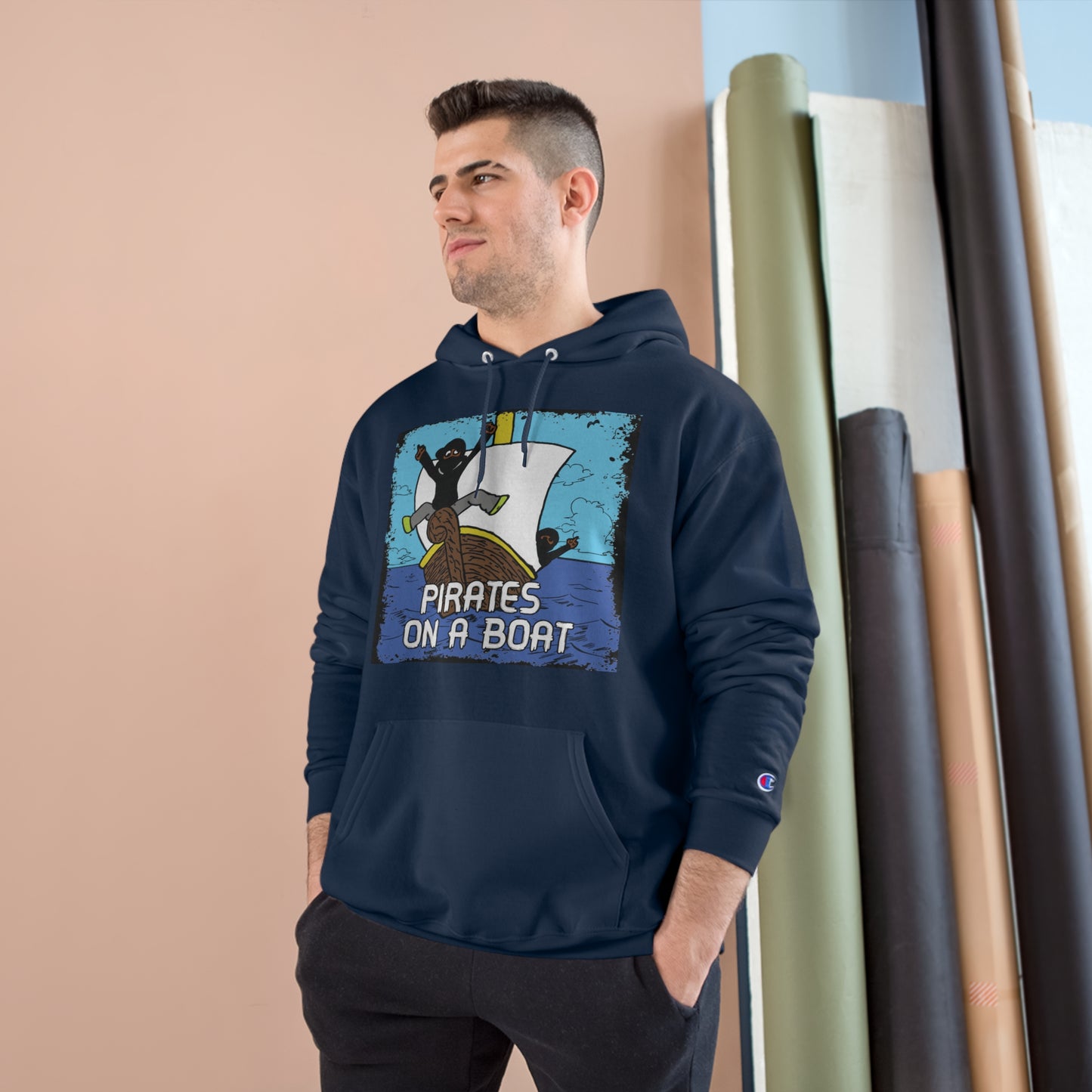 Pirates on a Boat 2.0 - Champion Hoodie