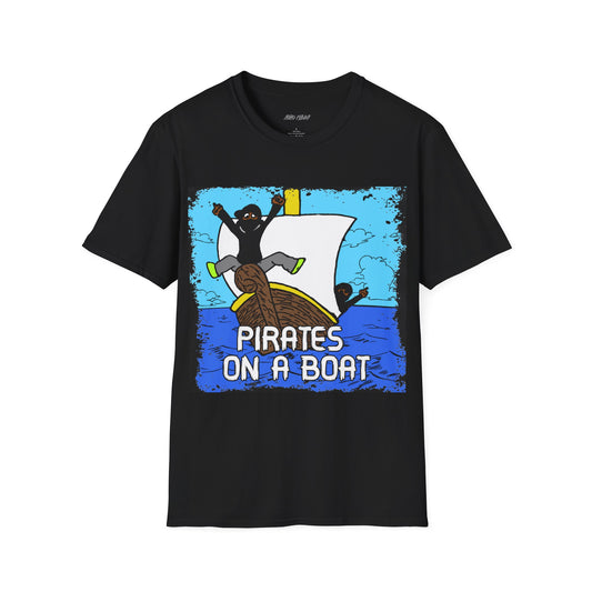 Pirates On A Boat 2.0 Unisex T-Shirt