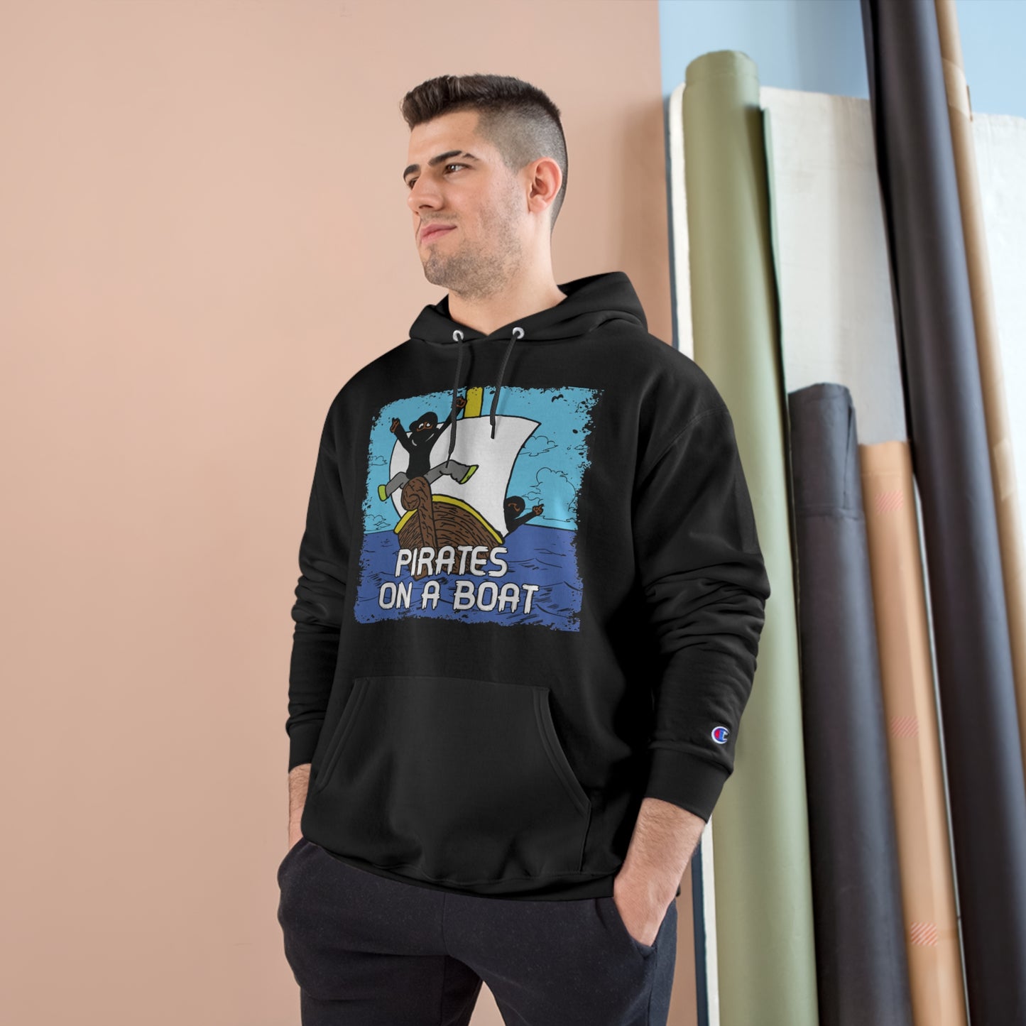 Pirates on a Boat 2.0 - Champion Hoodie