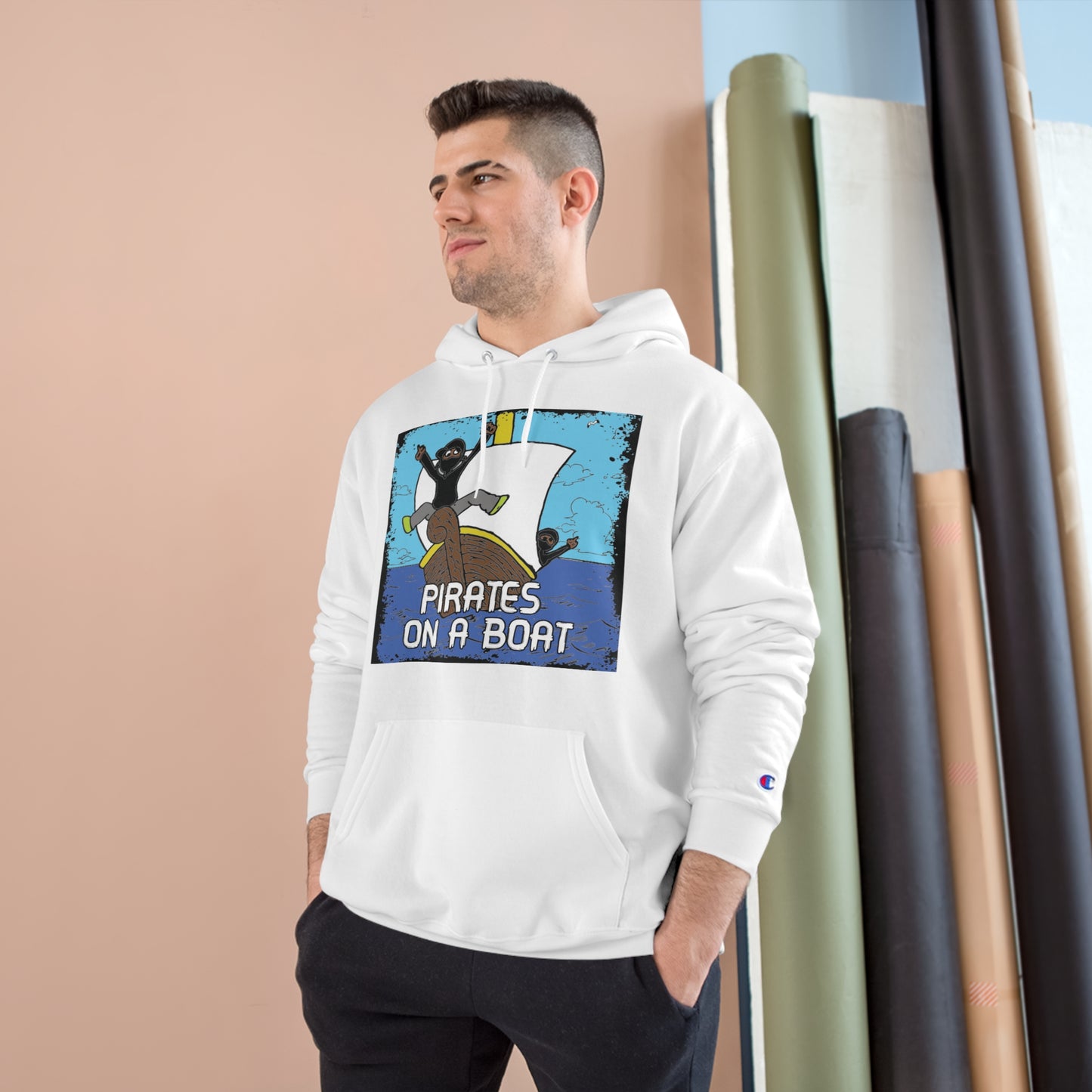 Pirates on a Boat 2.0 - Champion Hoodie